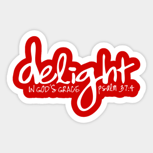 DELIGHT SIGNATURE TEE Sticker